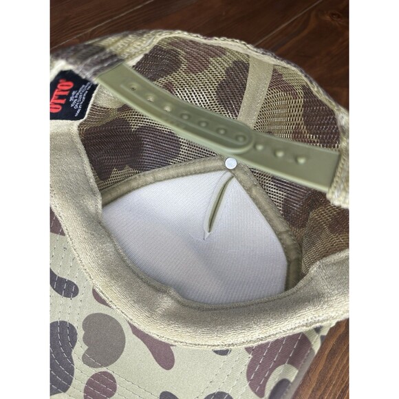 Rayco Mercantile Trucker Hat Camo Mesh Snapback Cap Otto 39-165 - Picture 5 of 5